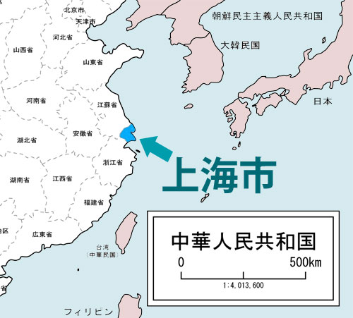 上海地図