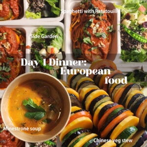 Dinner on Day 1: European food explained