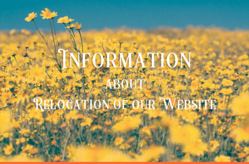Information about our website relocation